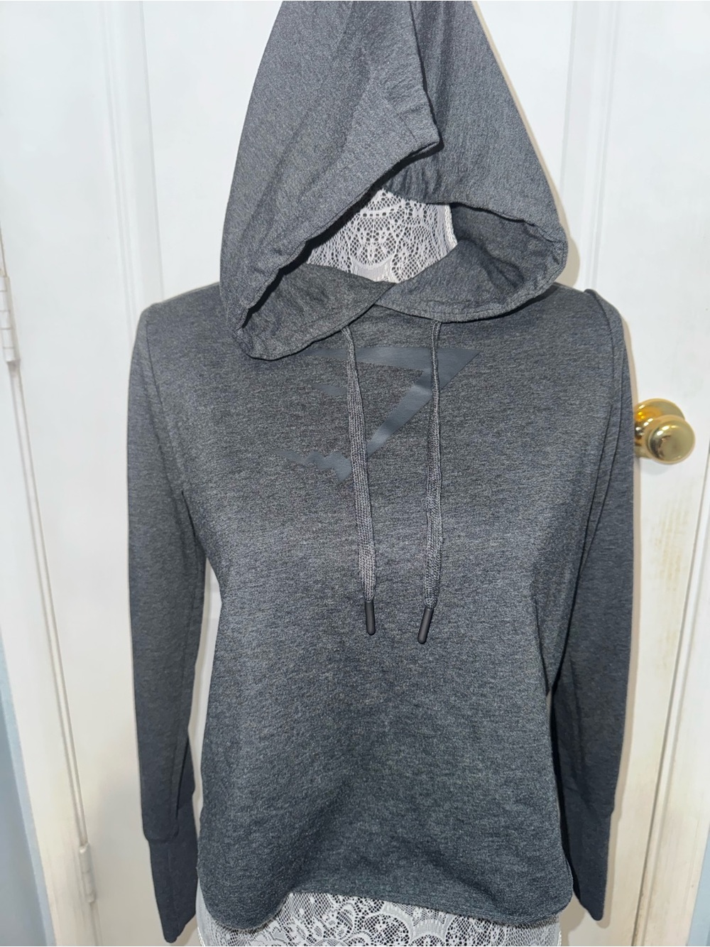 Gymshark top with slit back